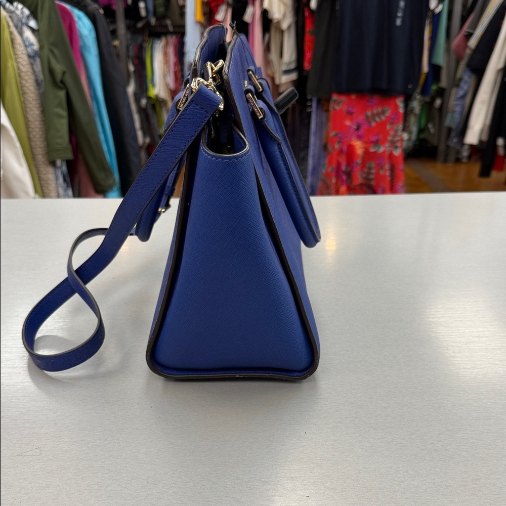 Michael Kors Royal Blue Satchel - Picture 2 of 7